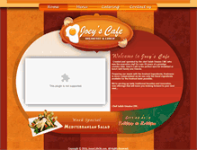 Tablet Screenshot of joeyscafeok.com